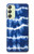 S3671 Blue Tie Dye Case For Samsung Galaxy A24 4G