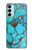 S2685 Aqua Turquoise Gemstone Graphic Printed Case For Samsung Galaxy M14