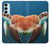 S3497 Green Sea Turtle Case For Samsung Galaxy M14