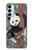 S3793 Cute Baby Panda Snow Painting Case For Samsung Galaxy M14