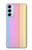 S3849 Colorful Vertical Colors Case For Samsung Galaxy M14