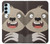 S3855 Sloth Face Cartoon Case For Samsung Galaxy M14