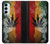 S3890 Reggae Rasta Flag Smoke Case For Samsung Galaxy M14