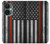 S3472 Firefighter Thin Red Line Flag Case For OnePlus Nord CE 3 Lite, Nord N30 5G