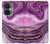 S3896 Purple Marble Gold Streaks Case For OnePlus Nord CE 3 Lite, Nord N30 5G