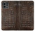 S2850 Brown Skin Alligator Graphic Printed Case For Motorola Moto G Stylus 5G (2023)