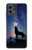 S3555 Wolf Howling Million Star Case For Motorola Moto G Stylus 5G (2023)