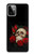 S3753 Dark Gothic Goth Skull Roses Case For Motorola Moto G Power (2023) 5G