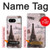 S2211 Paris Postcard Eiffel Tower Case For Google Pixel 8