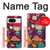 S2353 Paris Cartoon Vintage Pattern Case For Google Pixel 8