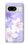 S2361 Purple White Flowers Case For Google Pixel 8