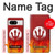 S2803 Fire Red Devil Spear Symbol Case For Google Pixel 8