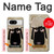 S2826 Cute Cartoon Unsleep Black Sheep Case For Google Pixel 8