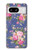 S3265 Vintage Flower Pattern Case For Google Pixel 8