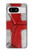 S3316 England Flag Vintage Football Graphic Case For Google Pixel 8