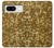 S3388 Gold Glitter Graphic Print Case For Google Pixel 8