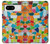 S3391 Abstract Art Mosaic Tiles Graphic Case For Google Pixel 8