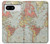 S3418 Vintage World Map Case For Google Pixel 8