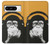 S2324 Funny Monkey with Headphone Pop Music Case For Google Pixel 8 pro