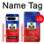 S3022 Haiti Flag Case For Google Pixel 8 pro