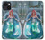 S3911 Cute Little Mermaid Aqua Spa Case For iPhone 14