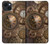 S3927 Compass Clock Gage Steampunk Case For iPhone 14 Plus