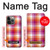 S3941 LGBT Lesbian Pride Flag Plaid Case For iPhone 13