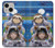 S3915 Raccoon Girl Baby Sloth Astronaut Suit Case For iPhone 13 mini