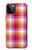 S3941 LGBT Lesbian Pride Flag Plaid Case For iPhone 12, iPhone 12 Pro