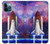 S3913 Colorful Nebula Space Shuttle Case For iPhone 12 Pro Max