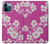 S3924 Cherry Blossom Pink Background Case For iPhone 12 Pro Max