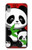 S3929 Cute Panda Eating Bamboo Case For iPhone XR