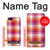 S3941 LGBT Lesbian Pride Flag Plaid Case For iPhone 5 5S SE