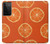 S3946 Seamless Orange Pattern Case For Samsung Galaxy S21 Ultra 5G