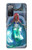 S3912 Cute Little Mermaid Aqua Spa Case For Samsung Galaxy S20 FE