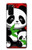 S3929 Cute Panda Eating Bamboo Case For Samsung Galaxy S20