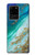 S3920 Abstract Ocean Blue Color Mixed Emerald Case For Samsung Galaxy S20 Ultra