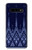 S3950 Textile Thai Blue Pattern Case For Samsung Galaxy S10 Plus