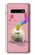 S3923 Cat Bottom Rainbow Tail Case For Samsung Galaxy S10