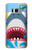 S3947 Shark Helicopter Cartoon Case For Samsung Galaxy S8 Plus