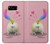S3923 Cat Bottom Rainbow Tail Case For Samsung Galaxy S8