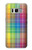 S3942 LGBTQ Rainbow Plaid Tartan Case For Samsung Galaxy S8