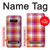 S3941 LGBT Lesbian Pride Flag Plaid Case For Note 8 Samsung Galaxy Note8