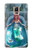 S3911 Cute Little Mermaid Aqua Spa Case For Samsung Galaxy Note 4