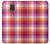 S3941 LGBT Lesbian Pride Flag Plaid Case For Samsung Galaxy Note 4