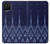 S3950 Textile Thai Blue Pattern Case For Samsung Galaxy A12