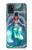 S3911 Cute Little Mermaid Aqua Spa Case For Samsung Galaxy A21s