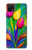S3926 Colorful Tulip Oil Painting Case For Samsung Galaxy A22 5G S3926 Colorful Tulip Oil Painting Case For Samsung Galaxy A22 5G