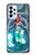 S3911 Cute Little Mermaid Aqua Spa Case For Samsung Galaxy A23