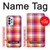 S3941 LGBT Lesbian Pride Flag Plaid Case For Samsung Galaxy A23
